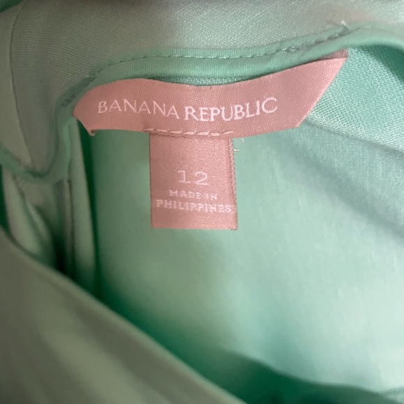 Mint Green Banana Republic Mini Dress - Picture 4 of 4